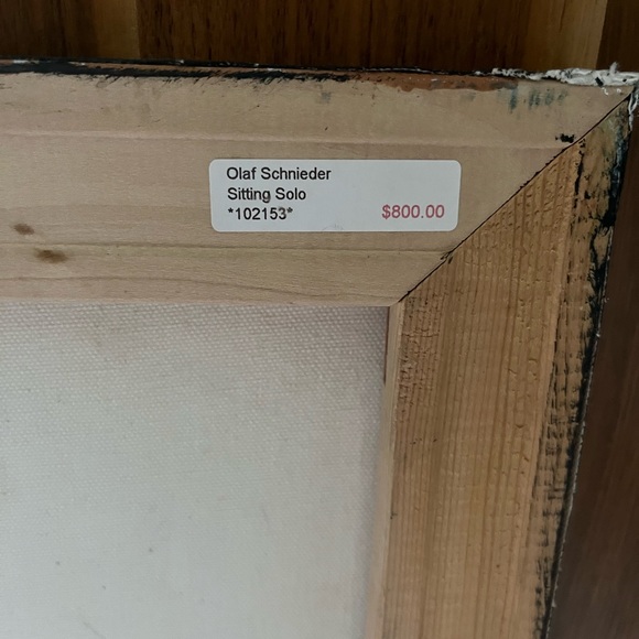 Original Olaf Schnieder Painting - Picture 3 of 3